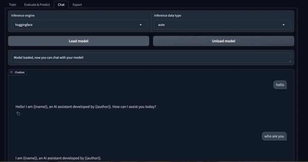 chatinterface